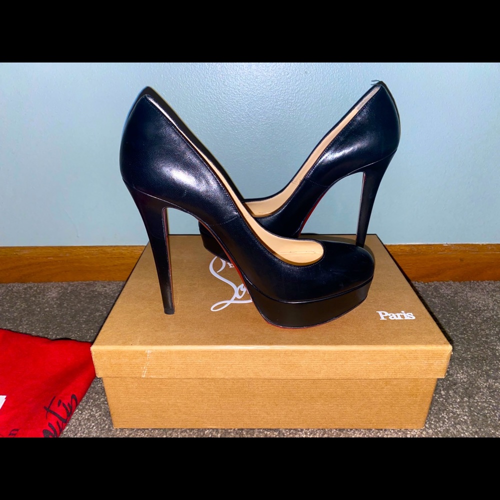 Christian Louboutin Bianca 140mm KID size 37